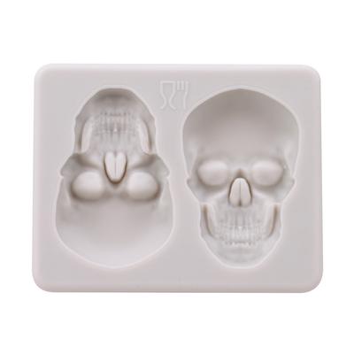 Creative Skull Fondant Cake Baking Molds Pastry Kitchen