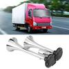 Truck Train Boat RV 150db Super Loud Dual Trumpet Air Horn Chrome