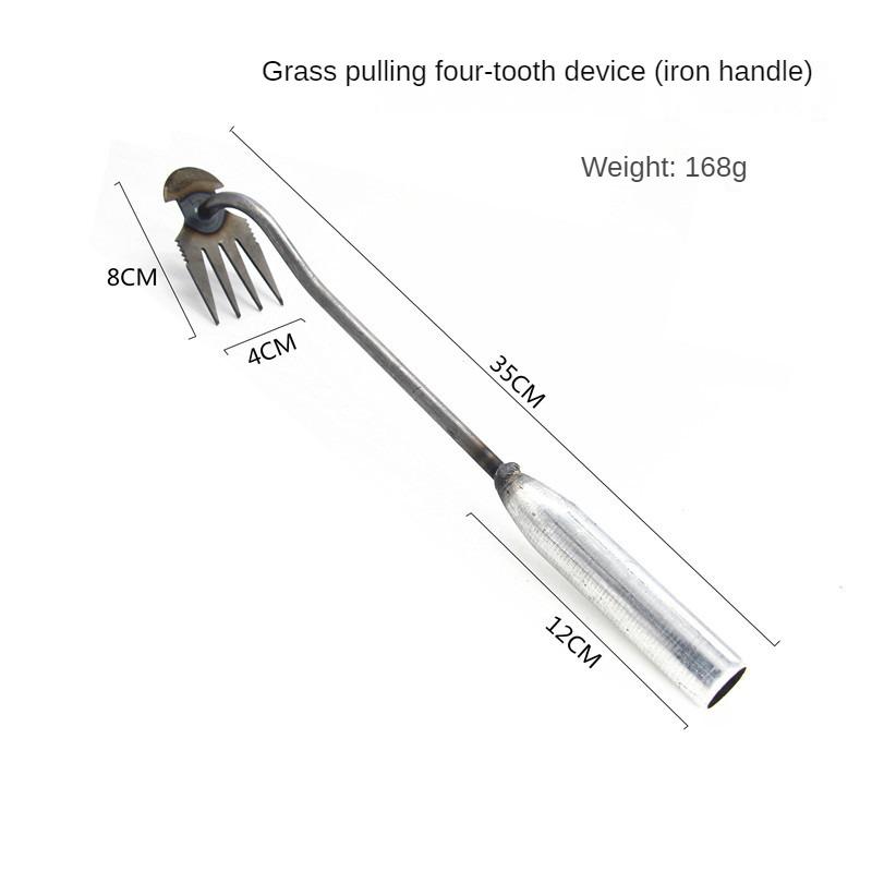 Portable Gardening Weeding Tool Hook Grass Pull Grass Artifact Durable And Sturdy Stainless Steel Shovel Innovative Outdoor Tool