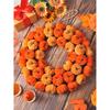 Fall Orange Pumpkin Wreath,Halloween Decorations