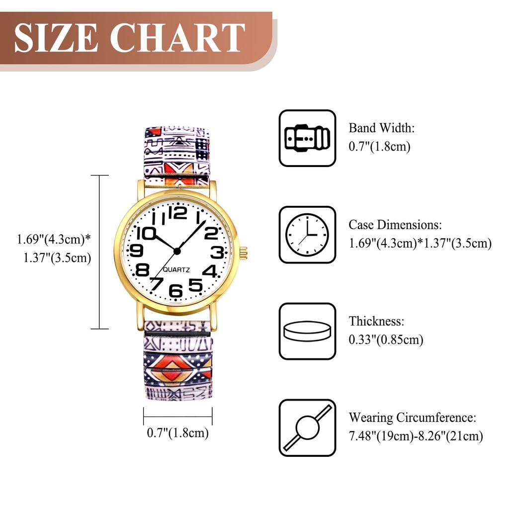 Women's Watch Cute Bohemian Style Free Size Fashion Analog Display Stainless Steel Band Waterproof Quartz Wristwatch Fashion Accessory - Birthday
