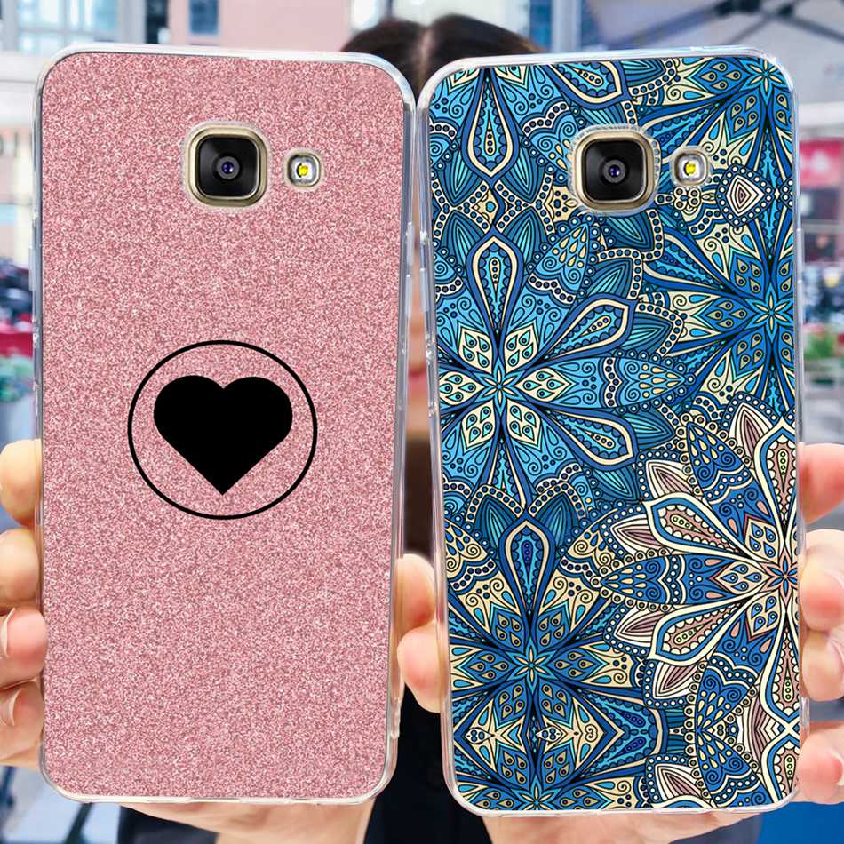 Pour Samsung Galaxy A5 2016 Coque Samsung A5 2017 2015 A500F A520F SM-A510F Impression Élégante Silicone Souple TPU Coque Arrière de Téléphone