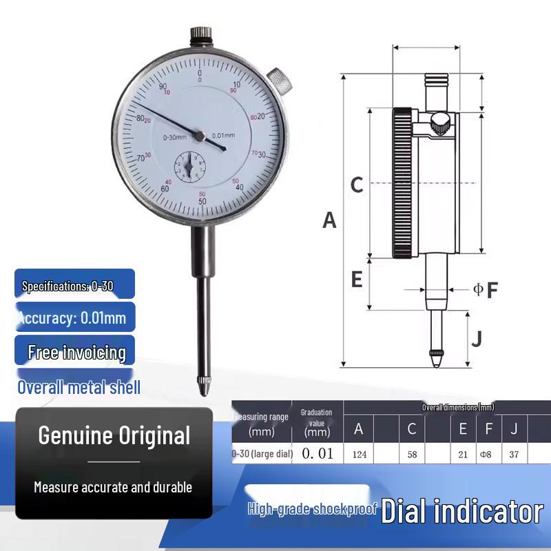 High-Precision Digital Dial Indicator and Magnetic Base Set