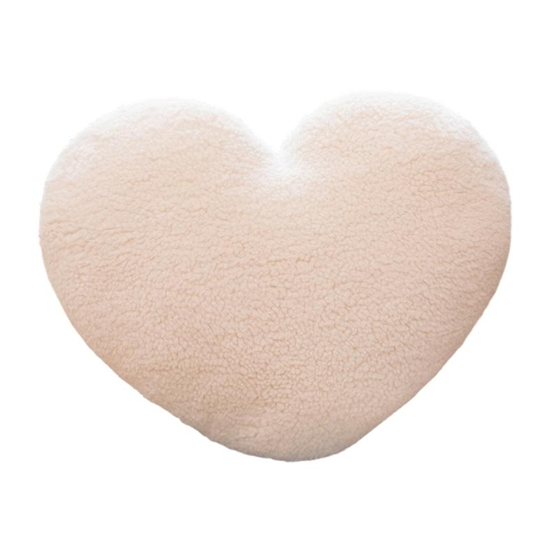 Romance Love Shape Pillow With High Resiliences PP Cotton Filling Ideal for Lounges Bedroom Decoration