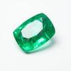 Natural COLOMBIAN Emerald Cushion Cut 8.25 Ct CERTIFIED Green Loose Gemstone.