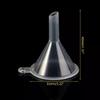 40pcs  Mini Oil Funnels Kitchen Specialty Tools New Small Plastic for Perfume Diffuser Bottle Mini Liquid Oil Funnels Lab