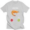 Shrim Ringer T-shirt Dam Kortärmad Rolig Räk Meme T-shirt Street Style T-shirt Topp Damkläder Grafiska T-shirts