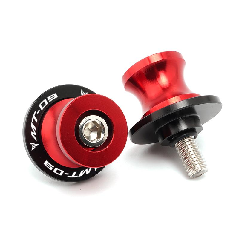 For Yamaha MT09 MT01 MT03 MT07 MT10 MT 01 03 07 09 10 06 2024 SwingArm Spools Sliders Stand Screws Bolts CNC M6 Motorcycle Parts