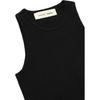 Fear of God Essentials Waffle Sport Tank Vintage Black Women Tops 192HO257221FW
