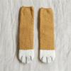 Cat Paw Floor Socks Cute Warm Winter Fuzzy Socks Thickened Stretchy Fluffy Slipper Socks for Home Bedroom Indoor Wear Sleeping