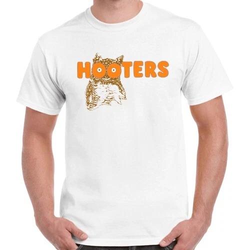 Hooters Owl Boobs America USA Waitress Bird Logo Men Women Unisex T Shirt 2764 M