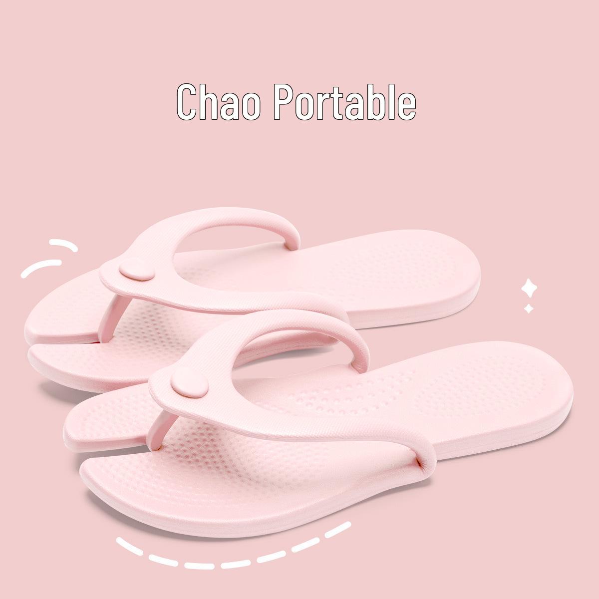 

2024 Non-Slip Unisex Folding Flip Flops for Indoor & Bathroom Use 43-45