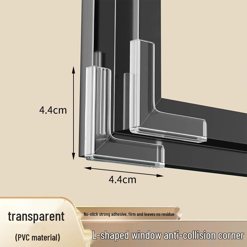 Assorted Transparent Silicone Corner Protectors: Soft Bumpers for Tables, Walls, Corners, Edges, and Windows