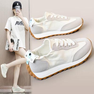 Autumn New Fashion Flat Casual Brand Design Women's Sports Shoes 2024 Classic All-match Round Toe Women's Vulcanized Shoes