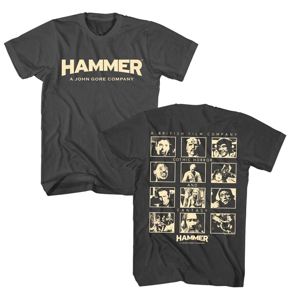 Hammer Horror Gothic Fantasy Films Men s T Shirt 4XL
