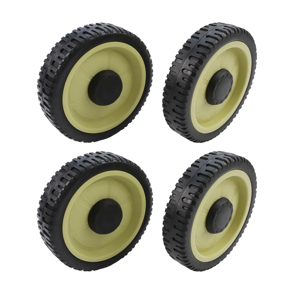 For Honda Lawn Mower 20CM Wheel Replacement Kit 4 Pack Front Rear Compatible with Models HR214 HRU214 HRU215 HRU216D and HRU196
