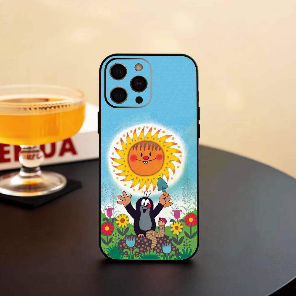

S-Sweet Cartoon T-The L-Little Mole Phone Case Silicone Soft For IPhone 17 16 15 14 13 12 11 X XR Plus Pro Max Plus iPhone15
