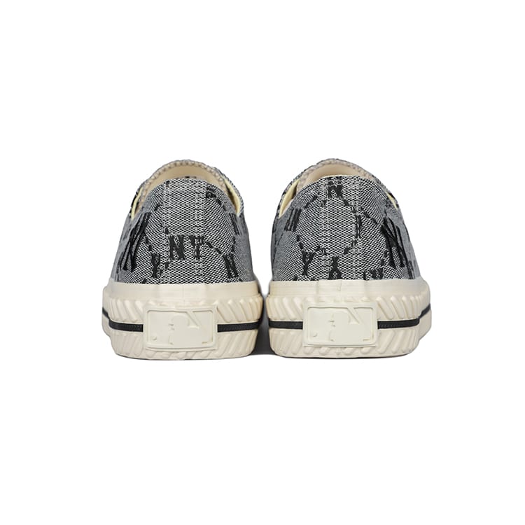 MLB Playball Slip Resistant Low top Canvas Shoes Unisex Gray 3ACVVC11N-50GRS