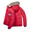 2025 winter new cotton-padded clothes, thickened, fattened and enlarged, loose and thick warm trend hooded cotton clothes