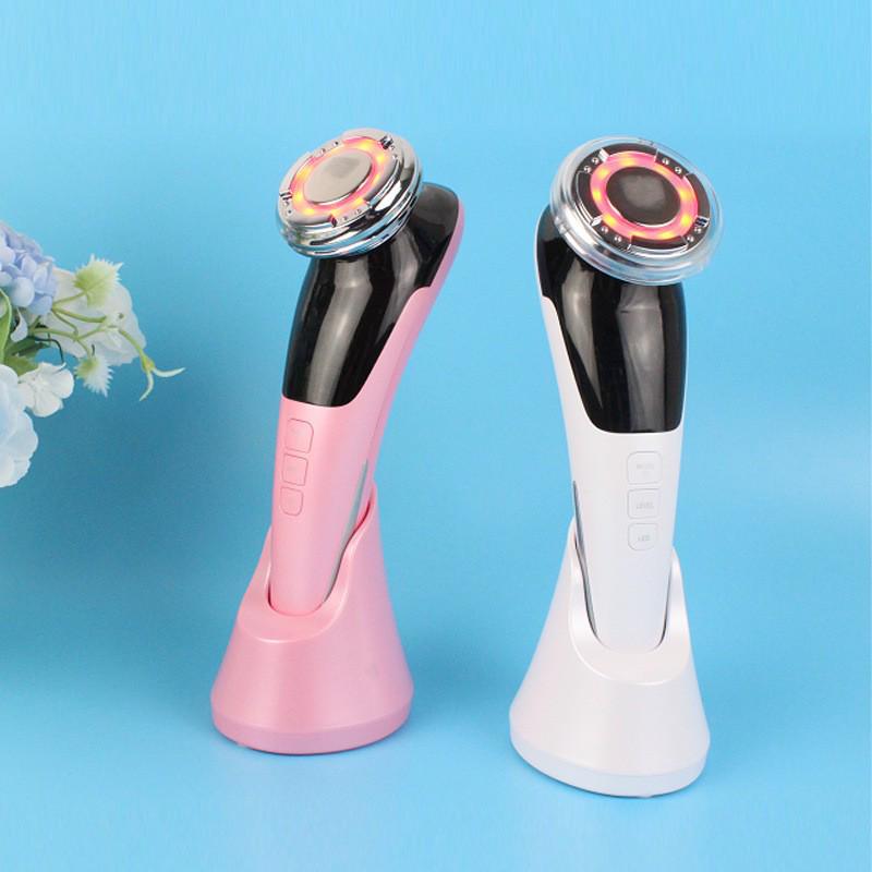 EMS Microcurrent Photon Rejuvenation Facial Lifting Massager with Hot/Cold Therapy