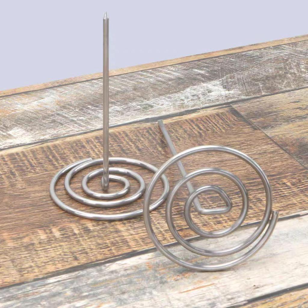 Schreibtisch-Beleghalter aus Edelstahl für Restaurant- und Take-away-Belege