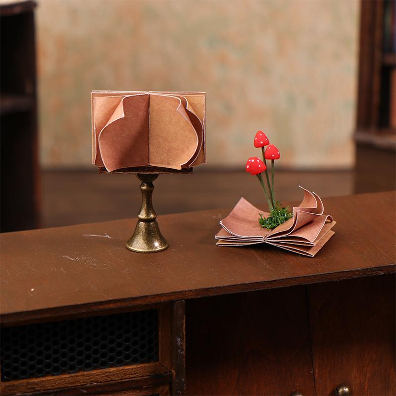 Dollhouse Wizarding World Scene Ornament Vintage Mini Magic Bottle Wand Model Dollhouse Retro Decoration Micro Scene Accessories