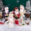 New Christmas Elves Home Christmas Tree Ornaments Long Nose Cooker Elf Wall Hanging Decoration Christmas Elf Plush Dolls