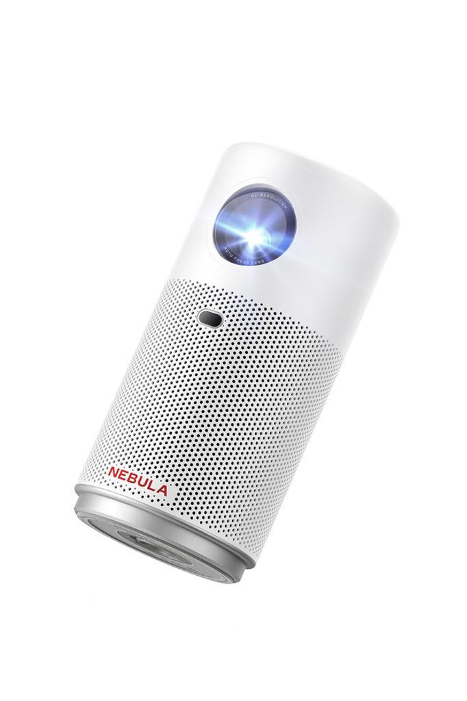 Anker Nebula Capsule Air Smallest Mobile Projector with Google Netflix 150 ANSI Up To Automatic Keystone Home Ceiling Up To (World's TV)