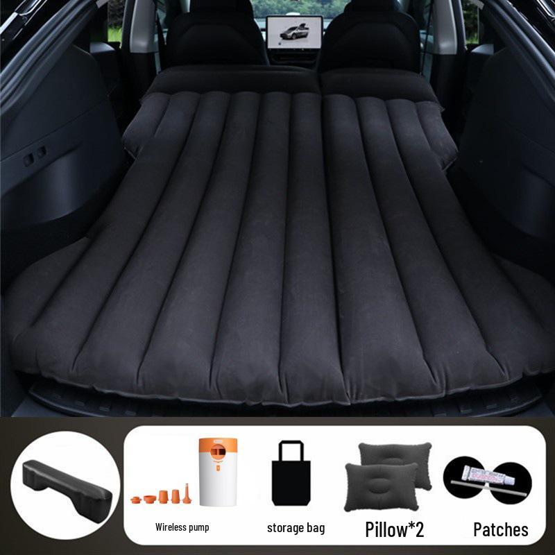 Tesla Model Y/3 Rear Seat Inflatable Mattress - Foldable Car Sleeping Pad