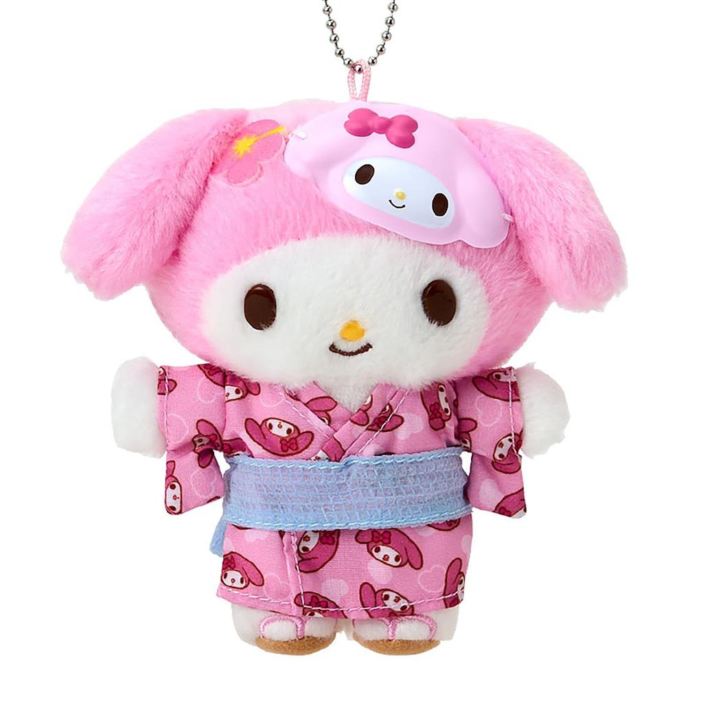 Sanrio Mascot Holder Summer My Melody Polyester and Ages 6 and 404349 (Character Festival!) Steel, Up,