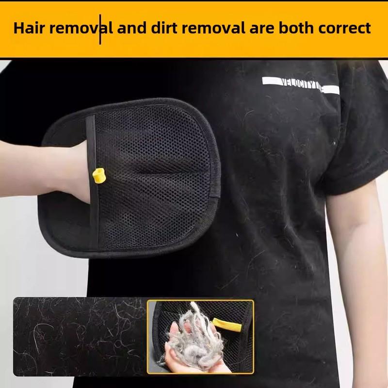 Dog Electrostatic Hair Removal Gloves Cat Hair Removal Cleaning Brush Stroking Cats Gloves Pet Cat Cleaning Beauty