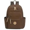 Minimalist Nylon Backpack for Women Large Capacity School Bag Casual Travel Daypack Purse