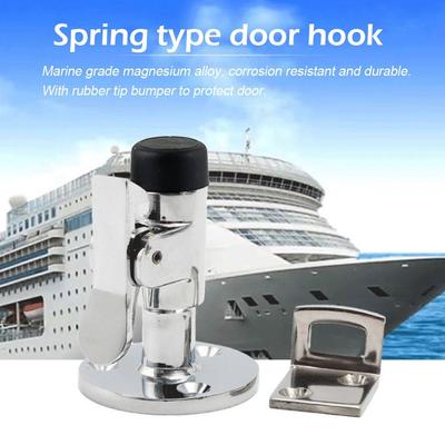 Camper Yacht RV Door Stop Stopper Door Holder Spring Latch Door Catch