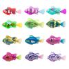 Swimming Fish Toy with LED Light Waterproof Battery Powered Simulation