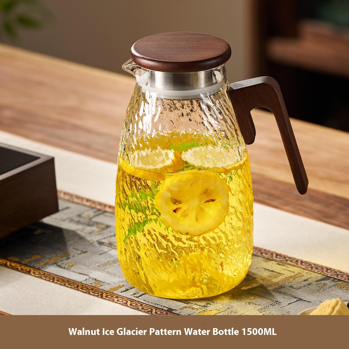 Джанси Кувшин для холодной воды Бытовой Большой емкости Жаростойкое стекло Утолщенный Кувшин для воды Чашка для воды Кувшин для холодной воды