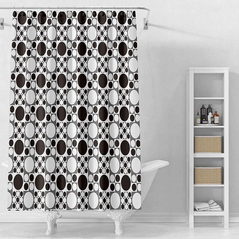 Shower Curtain Liner, 4G PEVA Green Leaf Shower Liner, Plastic Waterproof Shower Curta, 72x72 inch with Grommet Holes 3 Magnetic Weights