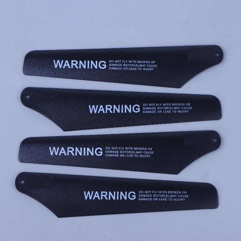 1 Set Rc Spare Parts For Syma S39 Wind Leaf Fan Main Blade Props Connect Buckle Flybar Tail Blade R/C Helicopter Toy Model