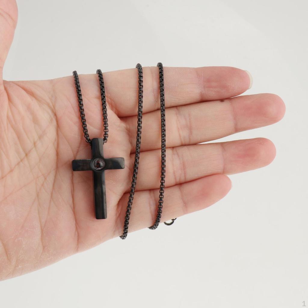 Cross Neck Pendant Charms Exquisite Decoration Necklaces ,Projection Necklace for