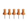 Wooden Push Pins for Felt Wall Cork Boards and Kindergarten Message Boards