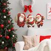 Christmas Atmosphere 30*60CM Christmas Decor Holiday Party Jolly Santa Decoration 30*60cm Size Indoor Outdoor Use PVC Material