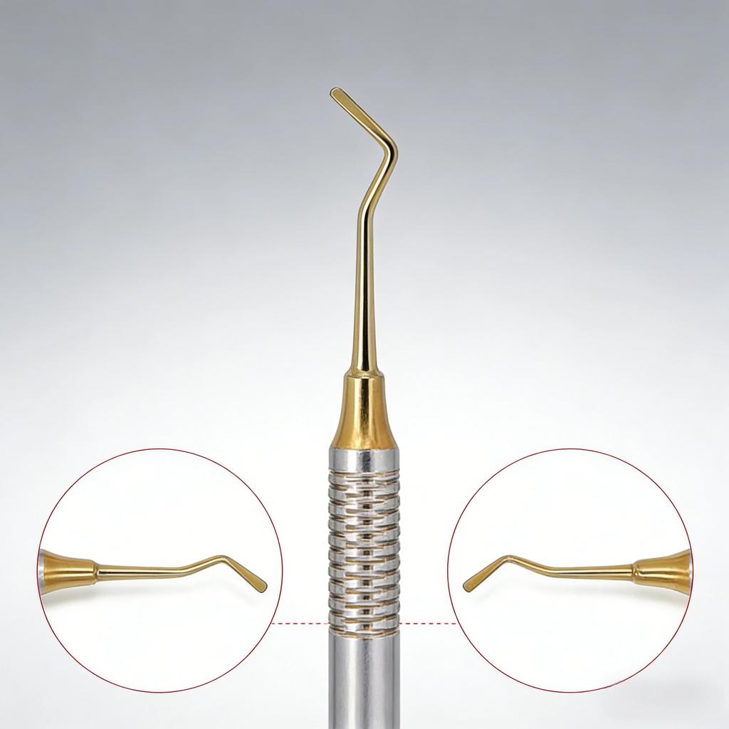 Dental Instrument Tool Composite Resin Filling Tool Dental Cement Powder Filling Instrument Dentist Double-Head Restoration