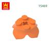 Non-Toxic 87Pcs/Lot 15469Flower Base With 4 Holes Building Blocks Moc Accessories Compatible With Assembles Bricks Children Toys Gi