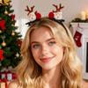 Christmas Antler Hairclip Cartoon Hair Accessory Cute Barrettes Santa Snowman Hairpin Party Decoration Christmas Gift