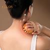 Holz Körpermassagebürste mit Handschlaufe Ergonomisch Männer Frauen Meridian Schulter Nacken Körper Anti-Cellulite Massagegerät Peelingbürste Guasha Werkzeug