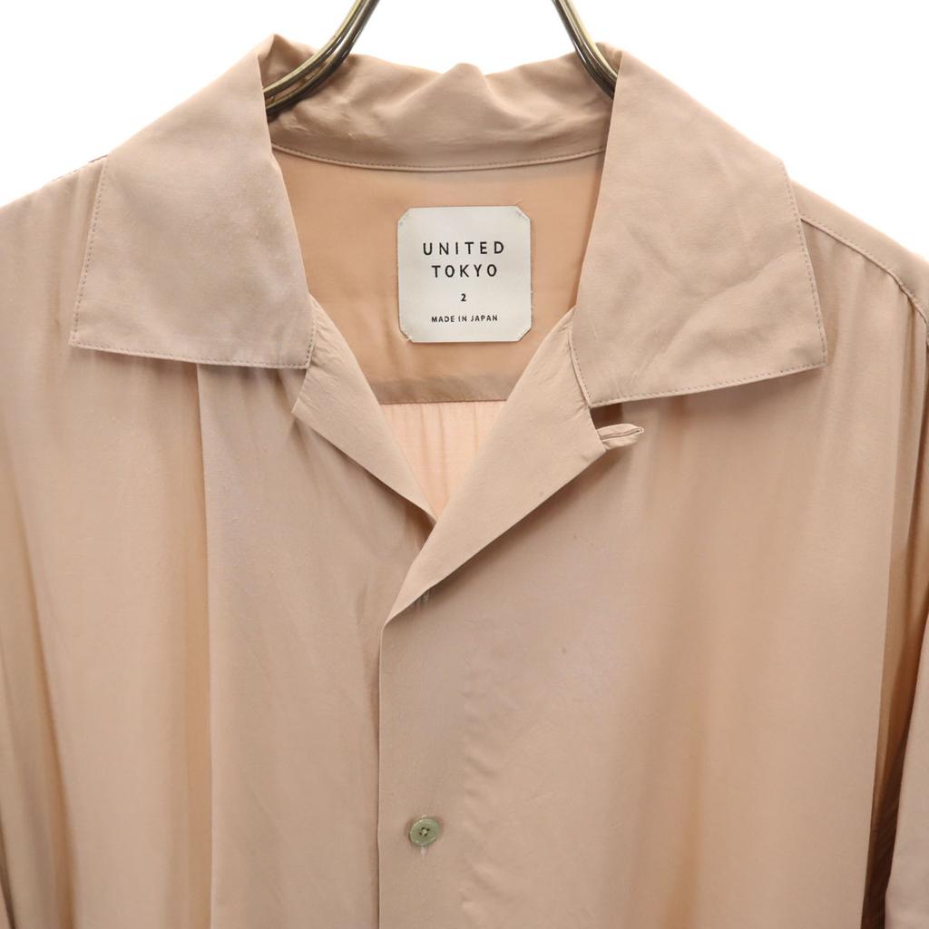 UNITED TOKYO made in Japan Short sleeve Side zip Open collar shirt 2 Men's Used