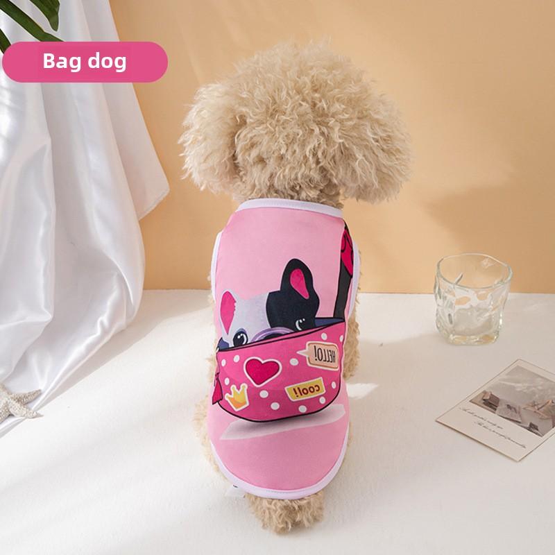 Pet Supplies, Cats, Dogs, Pet Sling Straps, Vest Type Breathable Summer