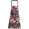 Floral Aprons with Pocket Blooming Women Waterproof Apron Adjustable Neck Long Ties Women Men Cook Baking Garden
