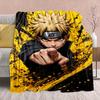 Naruto Anime Flannel Blanket - Soft Warm Perfect for Sofa, Bedding Camping Travel Office Home Decor
