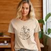 Lets Grow Together StateUnisext Printed Graphic T Shirts Plant Puzzle Creative Fashion Style Tshirt Unisex Street Fashion Tops