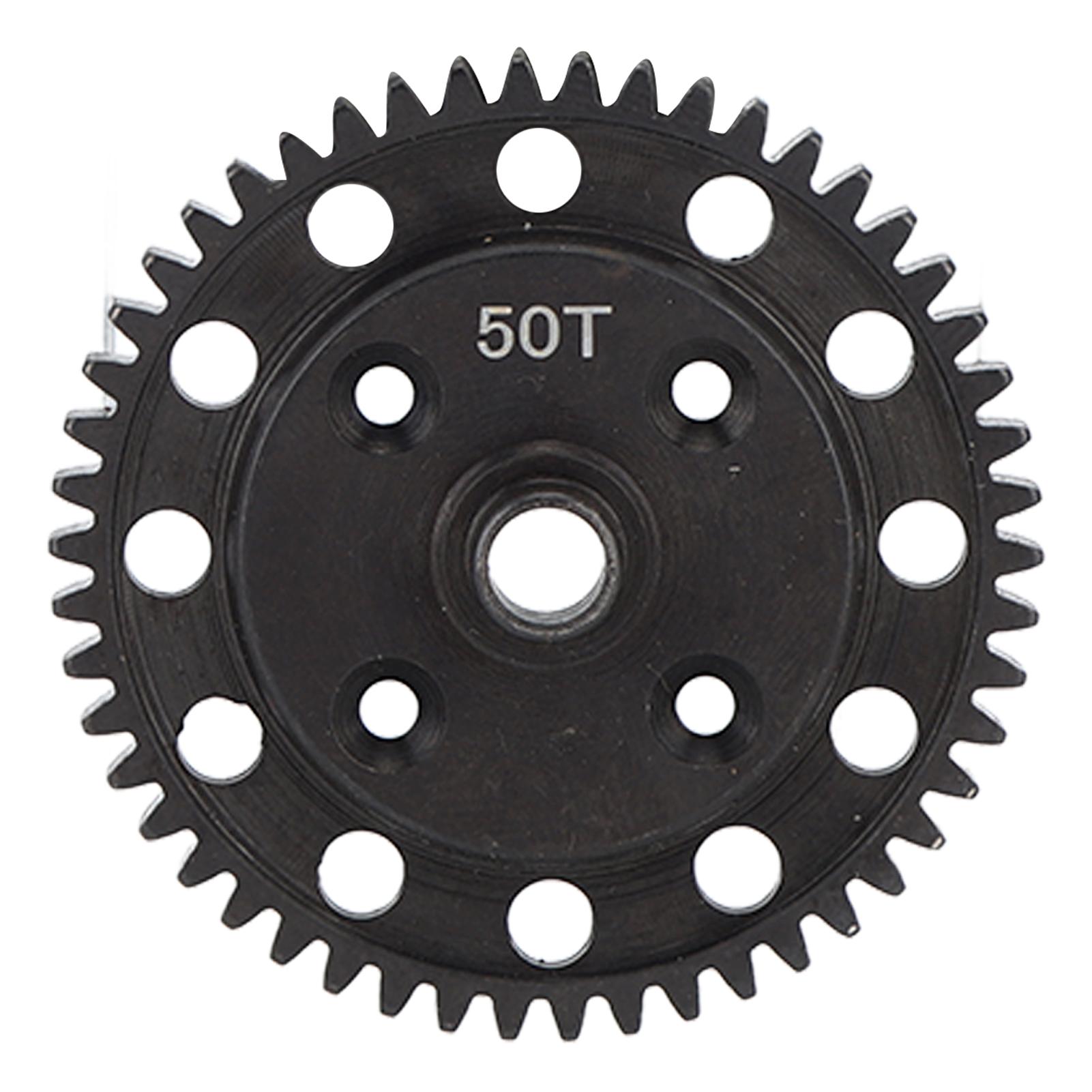 

Main Spur Gear Black Steel Upgrade 50T Diff Gear for ARRMA Kraton 1 8 Remote Control Car
